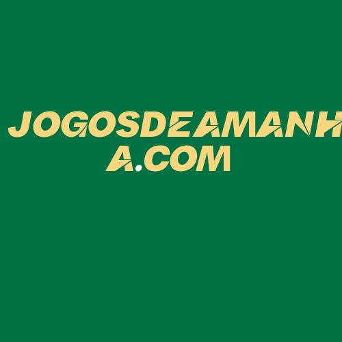 Logo da JOGOSDEAMANHA